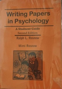Image of Writing Papers in Psychology: A Student Guide
