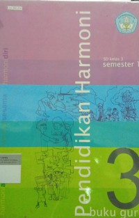 Image of Pendidikan Harmoni 3 - Buku Guru - SD Kelas 3 Semester 1